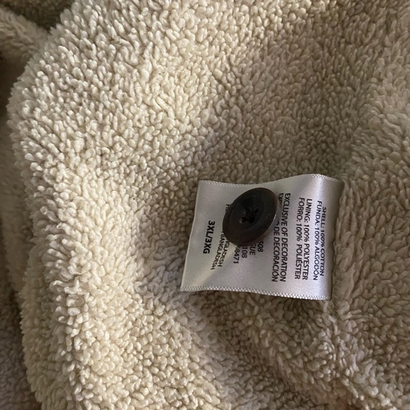 Vintage Levi’s Button Up Sherpa Lining Jacket 3XL - Picture 4 of 11